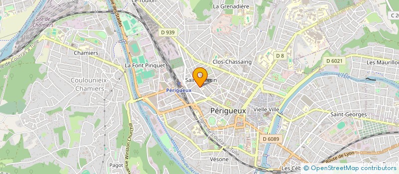 localisation de l'entreprise MONSIEUR BOUDE CAMARA  PERIGUEUX