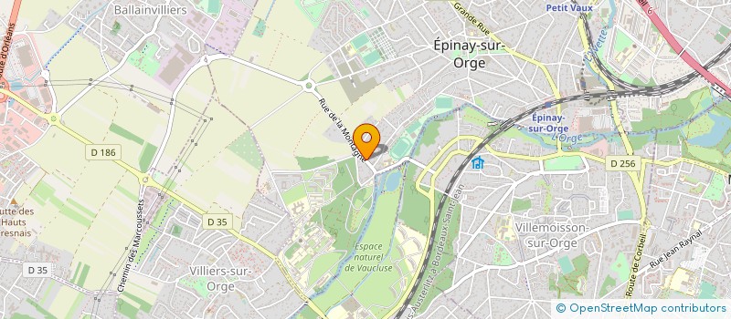 localisation de l'entreprise MONSIEUR BOUDERSAYA AMINE  EPINAY-SUR-ORGE