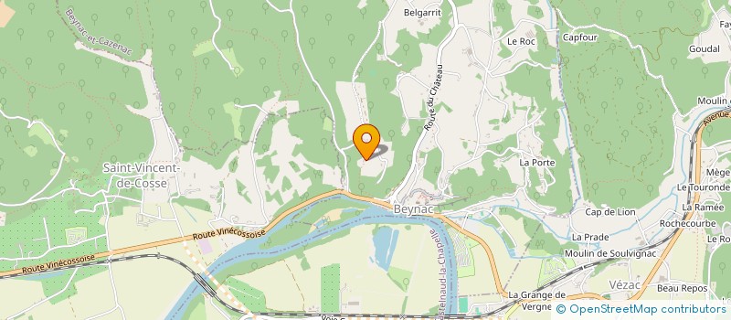 localisation de l'entreprise MONSIEUR BOUDEWIJN KOERTS  BEYNAC-ET-CAZENAC