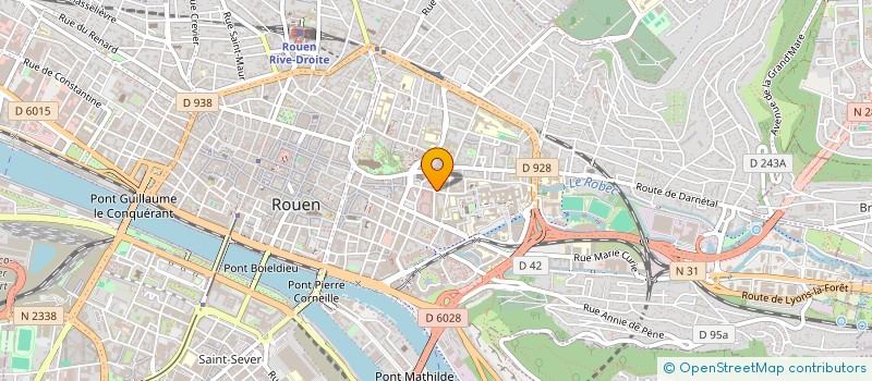 localisation de l'entreprise MONSIEUR BOUDJEMA CHAABI à ROUEN