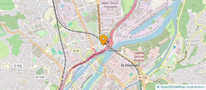 localisation de l'entreprise MONSIEUR BOUDJEMA LAKHAL  METZ