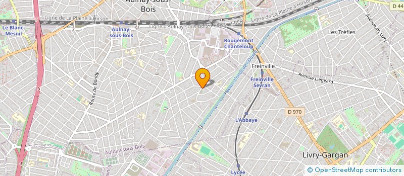 localisation de l'entreprise MONSIEUR BOUDJEMA OUAKLI à AULNAY-SOUS-BOIS