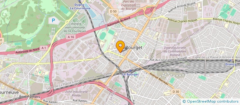 localisation de l'entreprise MONSIEUR BOUDJEMA ZEHER  LE BLANC-MESNIL