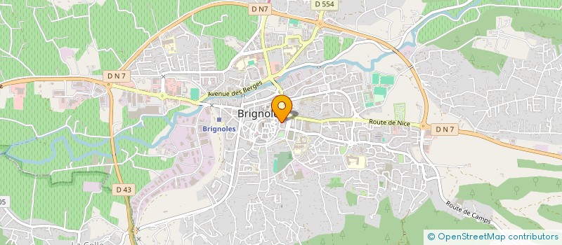 localisation de l'entreprise MONSIEUR BOUDJEMAA HENCHIRI à BRIGNOLES