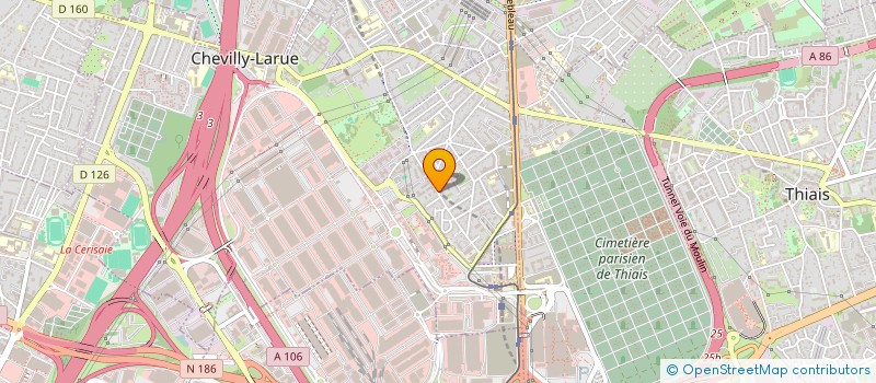 localisation de l'entreprise MONSIEUR BOUDJEMAA SEDDIK  CHEVILLY-LARUE