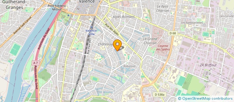 localisation de l'entreprise MONSIEUR BOUEH SANOGO à VALENCE