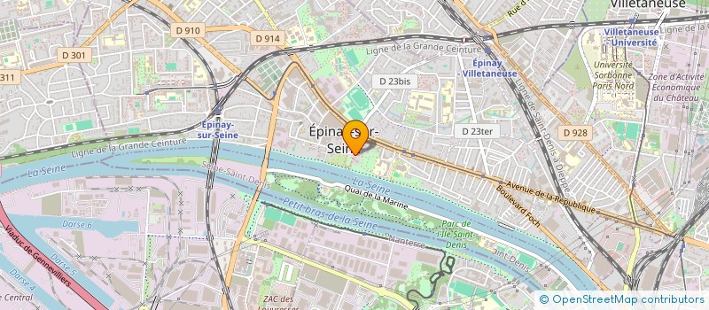 localisation de l'entreprise MONSIEUR BOUFELDJA BAHRI à EPINAY-SUR-SEINE