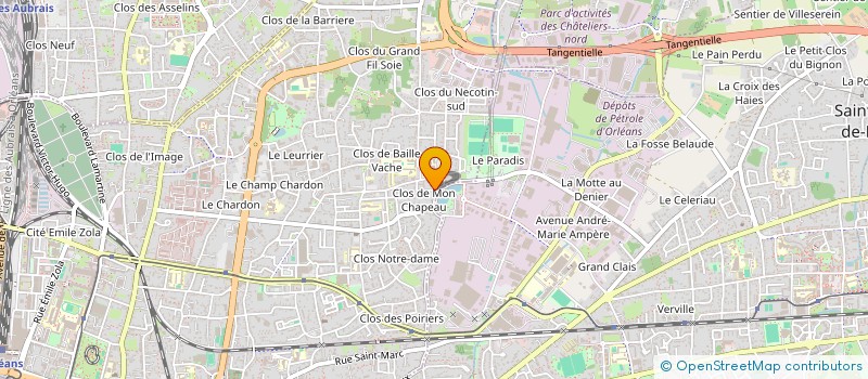 localisation de l'entreprise MONSIEUR BOUGEMAA EL MESSAOUDI à ORLEANS