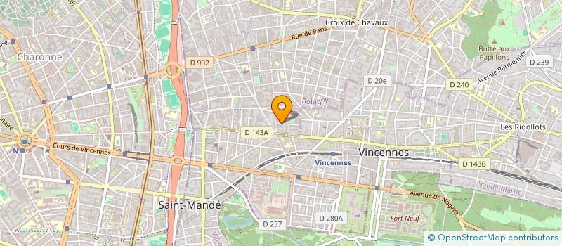 localisation de l'entreprise MONSIEUR BOUGOUZIE GOITA à MONTREUIL