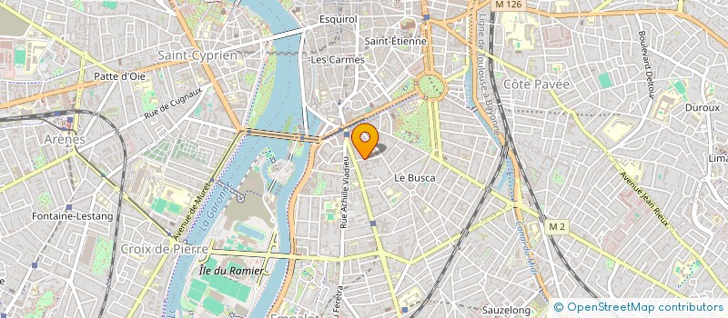localisation de l'entreprise MONSIEUR BOUHADJAR NABI à TOULOUSE