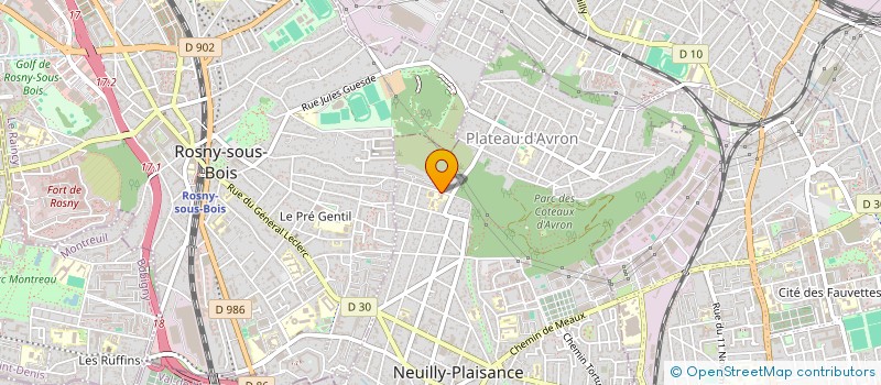 localisation de l'entreprise MONSIEUR BOUHAFS MIR à NEUILLY-PLAISANCE