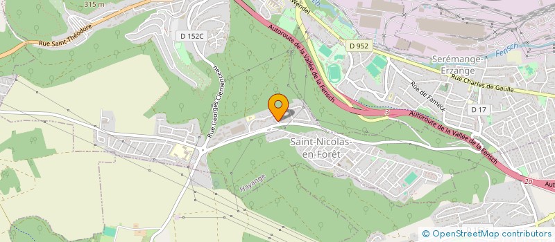 localisation de l'entreprise MONSIEUR BOUHALEM HAOUES  HAYANGE