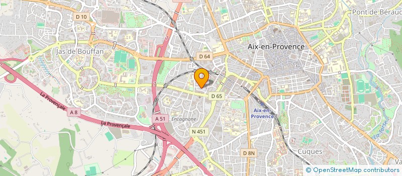 localisation de l'entreprise MONSIEUR BOUHAOUSSE BOUNOUA à AIX-EN-PROVENCE