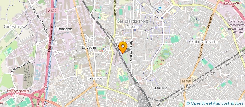 localisation de l'entreprise MONSIEUR BOUHLALI AIMAN  TOULOUSE