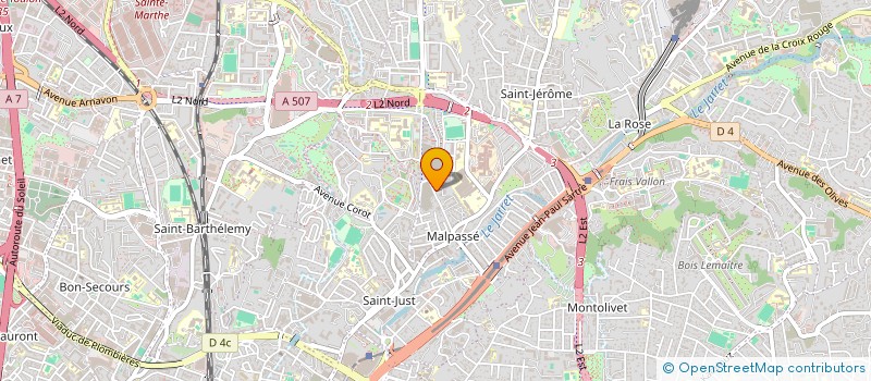 localisation de l'entreprise MONSIEUR BOUICHE TOM à MARSEILLE