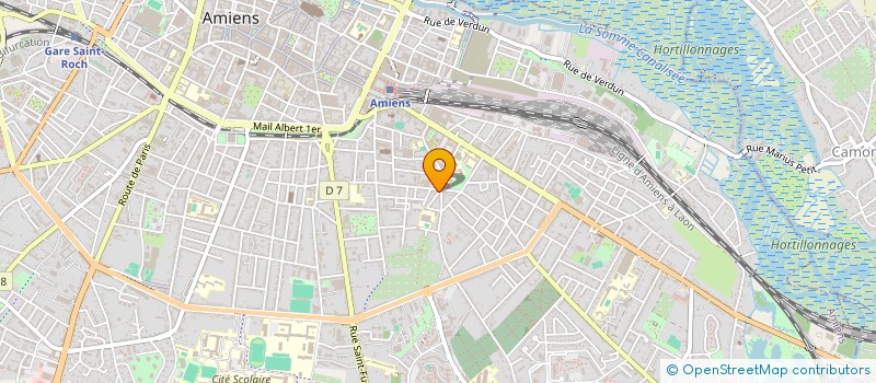 localisation de l'entreprise MONSIEUR BOUJAMAA AMOUCHAL à AMIENS