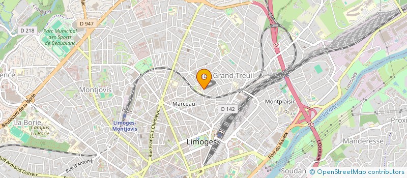localisation de l'entreprise MONSIEUR BOUJEMAA BELQASMI à LIMOGES