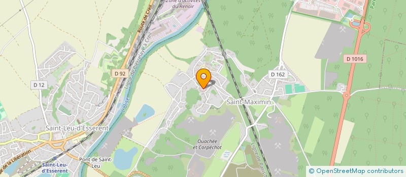 localisation de l'entreprise MONSIEUR BOUJEMAA BEN AHMED  SAINT-MAXIMIN