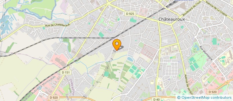 localisation de l'entreprise MONSIEUR BOUJEMAA IGUAZAR à CHATEAUROUX