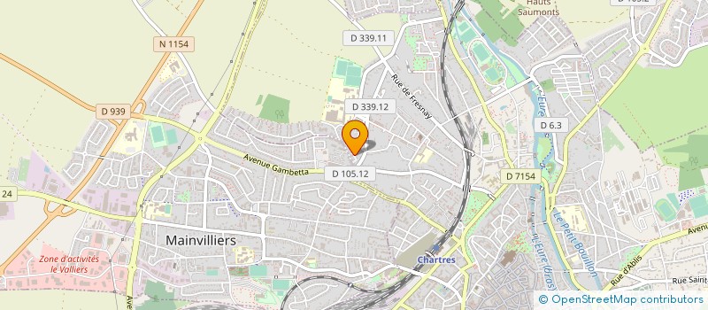 localisation de l'entreprise MONSIEUR BOUJEMAA KRIBET à CHARTRES