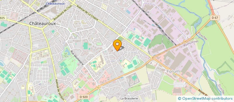 localisation de l'entreprise MONSIEUR BOUJEMAA TIBLE à CHATEAUROUX