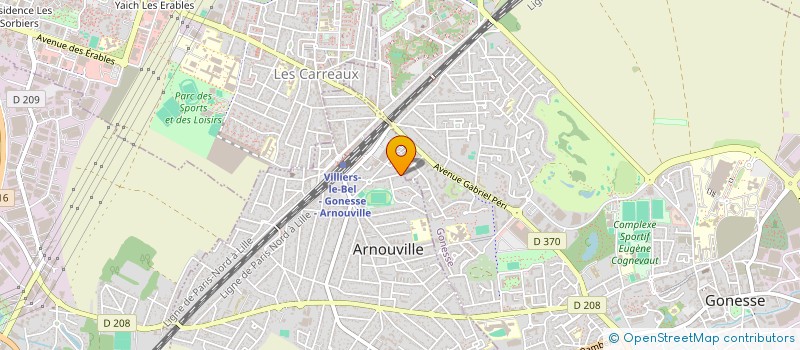 localisation de l'entreprise MONSIEUR BOUJOLI DANGER  ARNOUVILLE