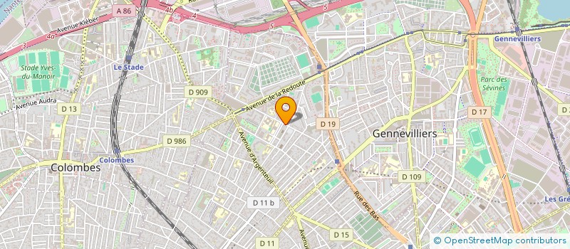 localisation de l'entreprise MONSIEUR BOUKARI DIANKA  ASNIERES-SUR-SEINE