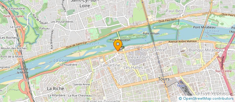 localisation de l'entreprise MONSIEUR BOUKHALFA BRAHMI  TOURS