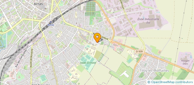 localisation de l'entreprise MONSIEUR BOUKHALFA HAND OUYAHIA à ARRAS