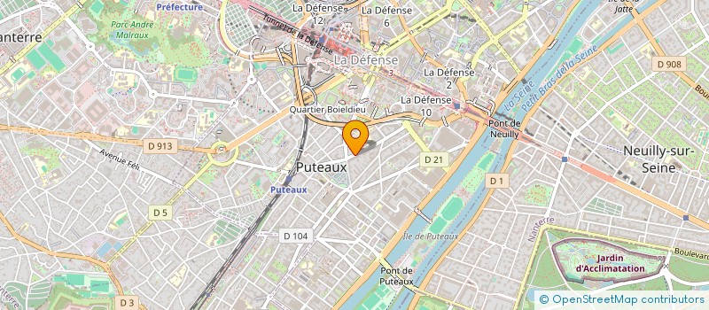 localisation de l'entreprise MONSIEUR BOUKHALFA LALMAS à PUTEAUX