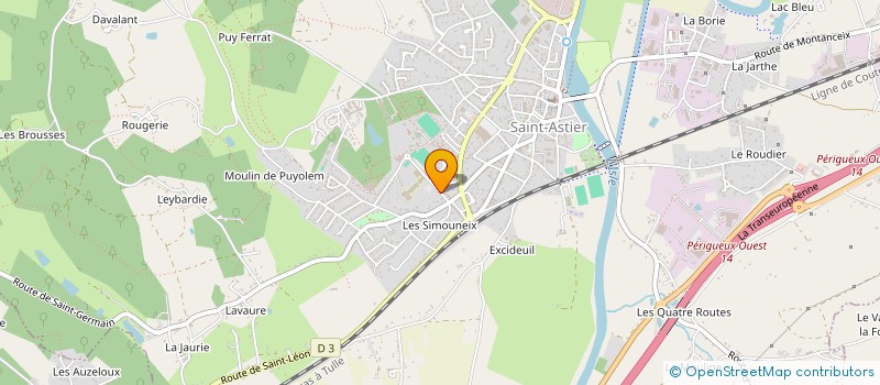 localisation de l'entreprise MONSIEUR BOUKHARI AZARAK MOURSAL  SAINT-ASTIER