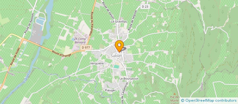 localisation de l'entreprise MONSIEUR BOUKHYAR BOUKERSANNA  SABLET