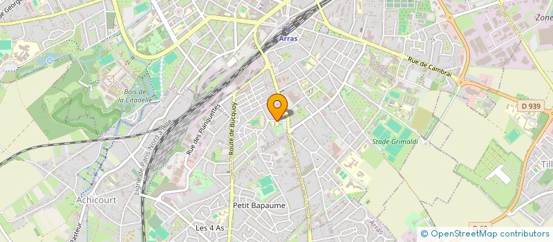 localisation de l'entreprise MONSIEUR BOULAID ZEMMAMOUCHE à ARRAS