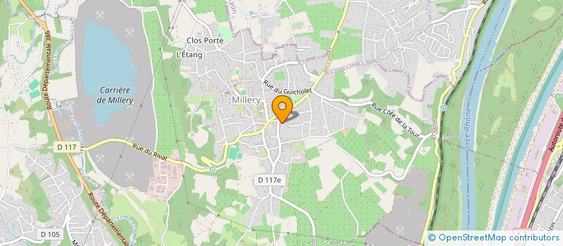 localisation de l'entreprise MONSIEUR BOULANOIR BELIL  MILLERY