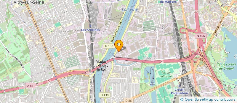 localisation de l'entreprise MONSIEUR BOULAT AKHMATOV  ALFORTVILLE