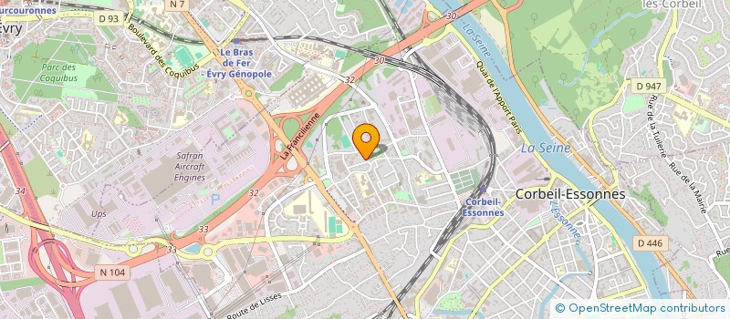 localisation de l'entreprise MONSIEUR BOULAYE KOITA  CORBEIL-ESSONNES