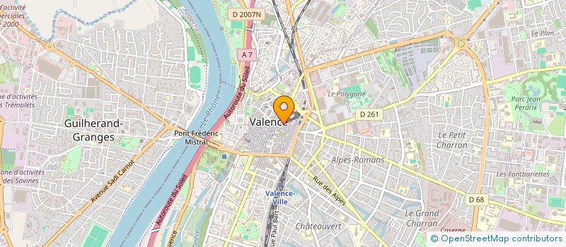 localisation de l'entreprise MONSIEUR BOULAYE SOUMARE  VALENCE