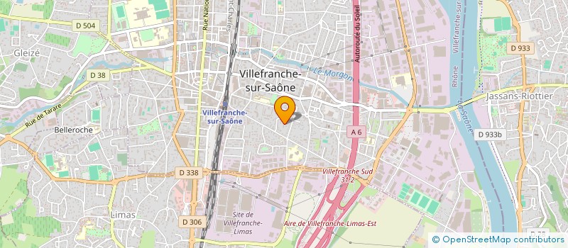 localisation de l'entreprise MONSIEUR BOULBABA ABDALI à VILLEFRANCHE-SUR-SAONE