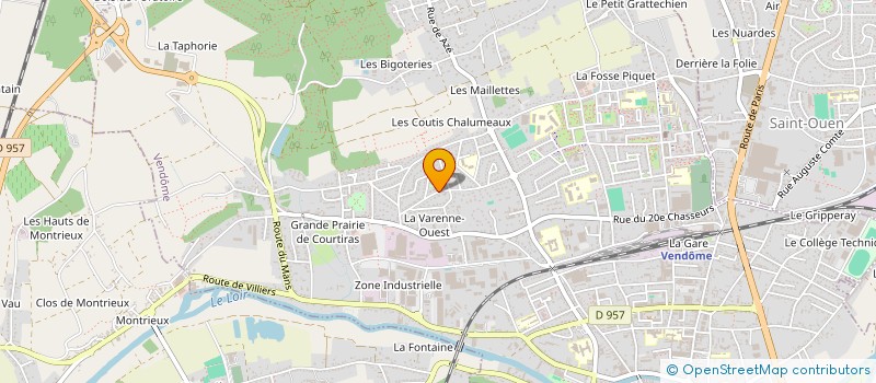 localisation de l'entreprise MONSIEUR BOULBABA JERIDI  VENDOME