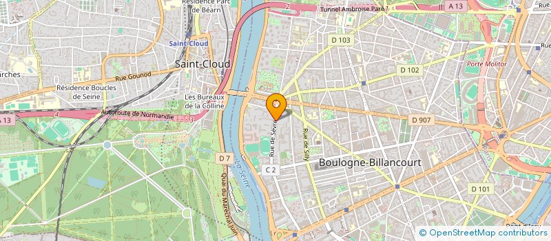 localisation de l'entreprise MONSIEUR BOULOGNE-BILLANCOURT ELI à BOULOGNE-BILLANCOURT