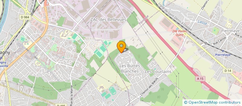 localisation de l'entreprise MONSIEUR BOULOS ABOU KARAM  HERBLAY-SUR-SEINE