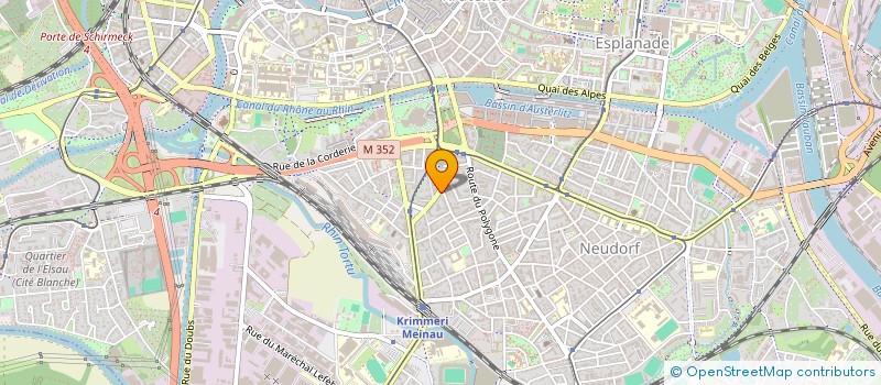 localisation de l'entreprise MONSIEUR BOUM PHOMMALA à STRASBOURG