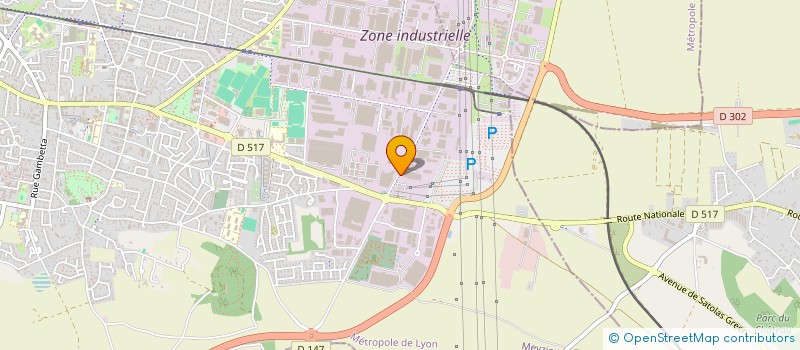 localisation de l'entreprise MONSIEUR BOUMEDIEN BEKHALED  MEYZIEU