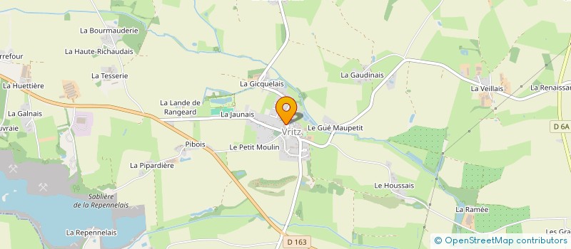 localisation de l'entreprise MONSIEUR BOUMEDIENE BENAISSA  VALLONS-DE-L'ERDRE