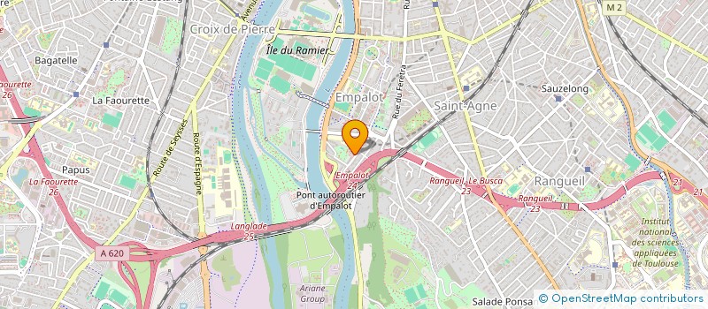 localisation de l'entreprise MONSIEUR BOUMEDIENE BOUGHAZI à TOULOUSE