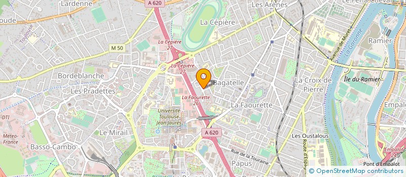 localisation de l'entreprise MONSIEUR BOUMEDIENE HATTABI à TOULOUSE