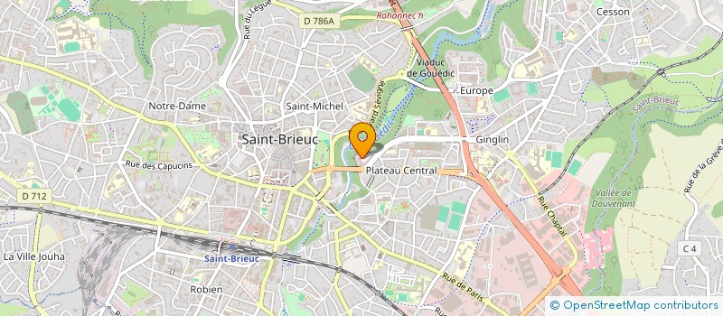 localisation de l'entreprise MONSIEUR BOUMEDIENE SMAILI à SAINT-BRIEUC