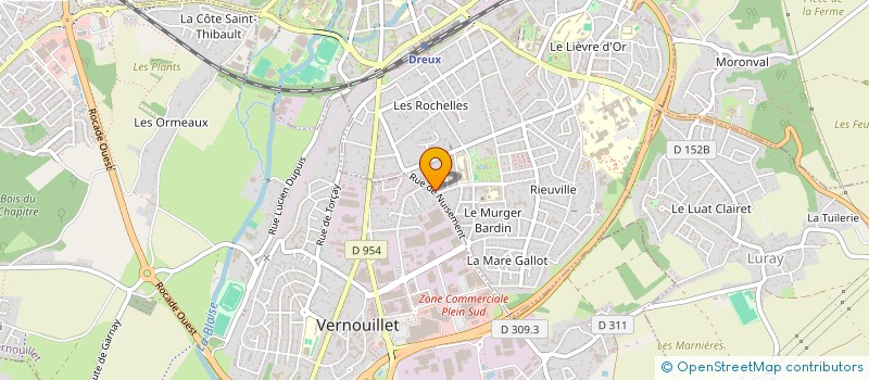 localisation de l'entreprise MONSIEUR BOUMEDIENE TAHRI à DREUX