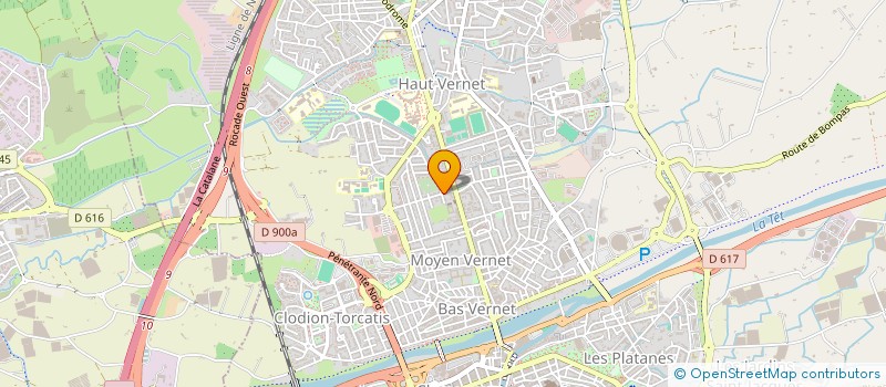 localisation de l'entreprise MONSIEUR BOUMEDIENE ZERROUR  PERPIGNAN