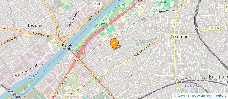 localisation de l'entreprise MONSIEUR BOUMEDIENNE AGOUMALLAH à COLOMBES